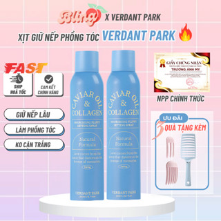 [HOẢ TỐC 2H] VERDANT PARK Xịt dưỡng giữ phồng tóc Verdant Park gel tạo kiểu tóc giữ nếp tóc Caviar Oil & Collagen
