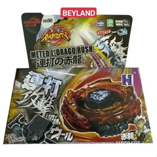  Con Quay Beyblade 4D BB98 Rồng Đỏ Meted L-Drago Rush 
