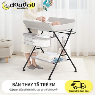  Bàn Thay Tã Cho Bé Bàn Chăm Sóc Em Bé Bàn Tã Gấp Đa Năng,Di Động 3 Mức Nâng Hạ Có Thể Giặt Gấp Gọn 