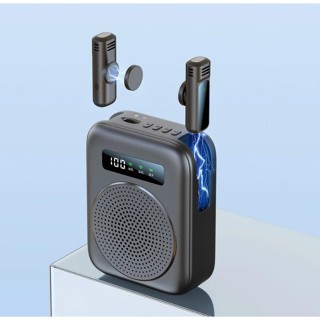 Micro Trợ Giảng Không Dây M10 - 2 Mic Kèm Loa Khuếch Đại Âm Thanh - Phù Hợp Hướng Dẫn Viên, Giáo Viên -Bản Nội Địa Trung