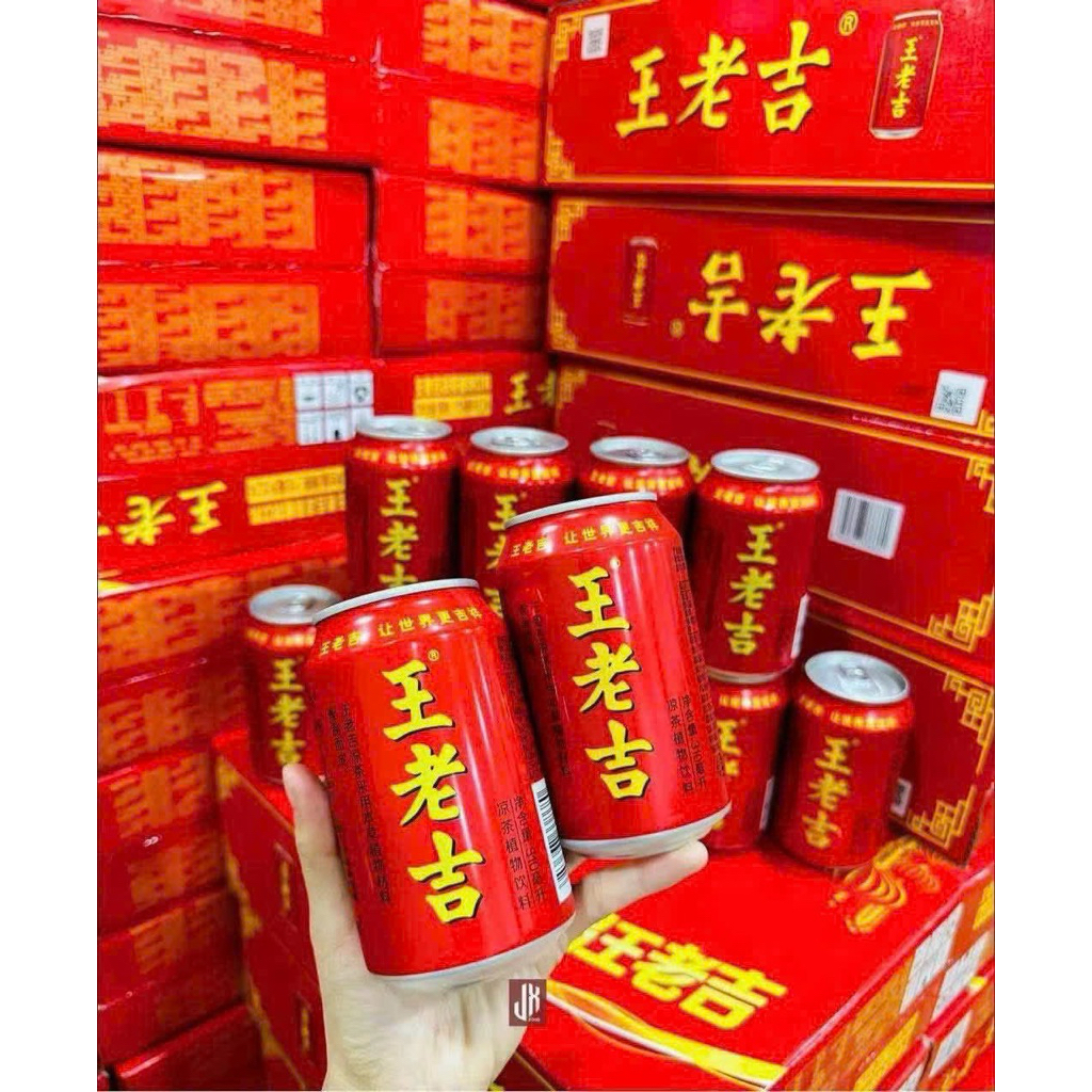 Trà Sâm Thảo Mộc WangLaoji Lon 310ml