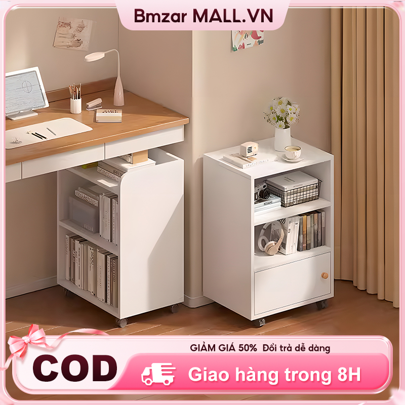 BMZAR Tủ Lưu Trữ Dưới Bàn Di Động Hiện Đại Tủ Găn Kéo Dưới Bàn- Phù Hợp Văn Phòng Phòng Khách | BigBuy360 - bigbuy360.vn