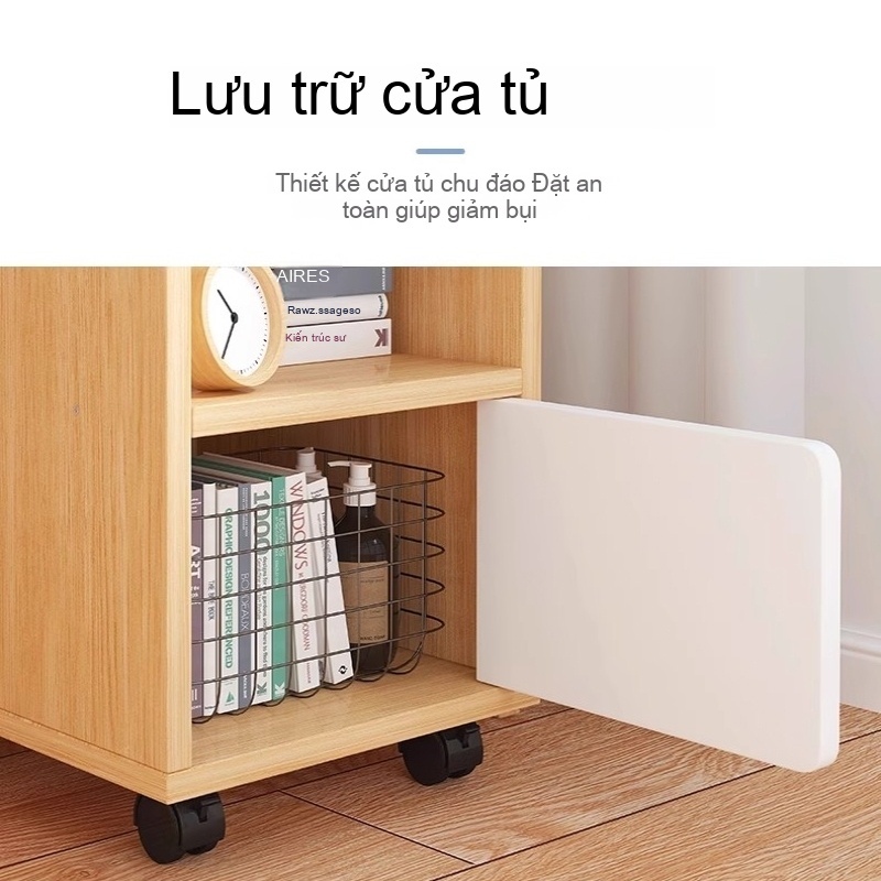 BMZAR Tủ Lưu Trữ Dưới Bàn Di Động Hiện Đại Tủ Găn Kéo Dưới Bàn- Phù Hợp Văn Phòng Phòng Khách | BigBuy360 - bigbuy360.vn