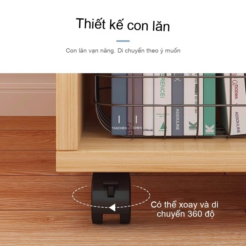 BMZAR Tủ Lưu Trữ Dưới Bàn Di Động Hiện Đại Tủ Găn Kéo Dưới Bàn- Phù Hợp Văn Phòng Phòng Khách | BigBuy360 - bigbuy360.vn