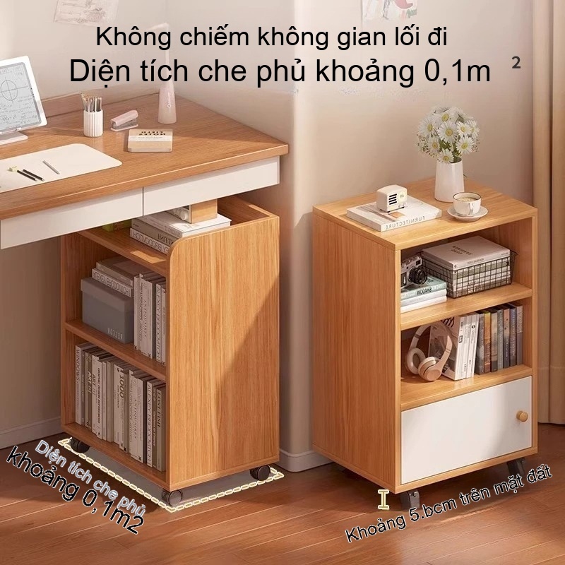 BMZAR Tủ Lưu Trữ Dưới Bàn Di Động Hiện Đại Tủ Găn Kéo Dưới Bàn- Phù Hợp Văn Phòng Phòng Khách | BigBuy360 - bigbuy360.vn