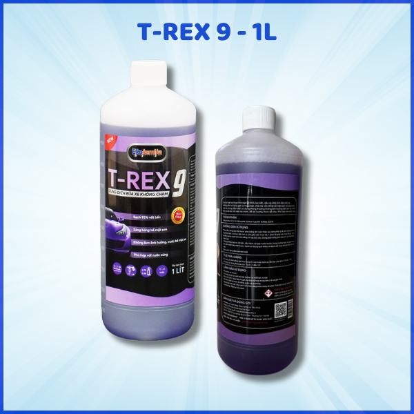 Dung Dịch Rửa Xe Không Chạm Ekokemika T-Rex 9 – Sạch Nhanh, Bóng Đẹp Cho Mọi Loại Xe