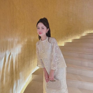  BIGSIZE Áo Dài Cách Tân Nữ Dáng Suông Mặc Tết Thêu Thủ Công 4 Tà AD99 