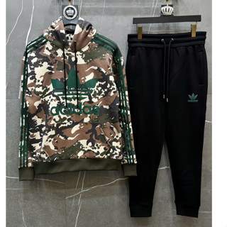 Bộ Quần Áo Dài A_DIdA Quảng Châu Cao cấp Logo Thêu dập nổi , Bộ Thu Đông dài Tay Siêu Đẹp nỉ dày dặn Boy Phố