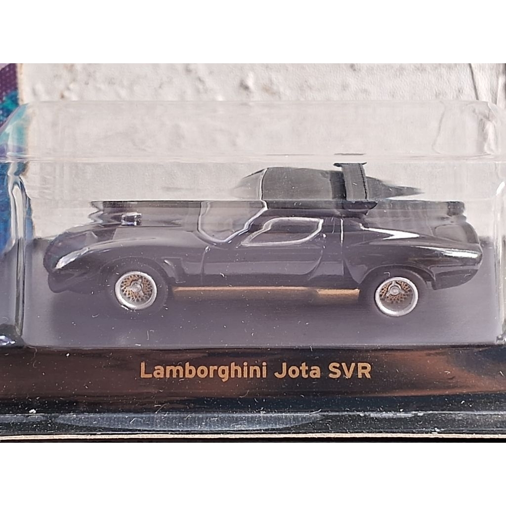 KYOSHO 1/64 - LAMBORGHINI JOTA SVR MÀU ĐEN SERIES I