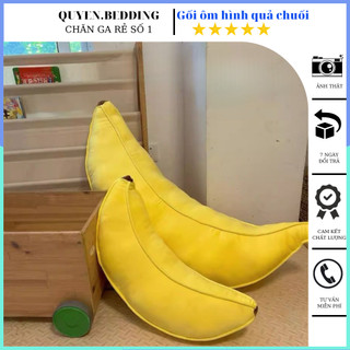 Gối ôm hình quả chuối , gối ôm decor phong ngủ , decor phòng khách ,decor văn phòng làm việc kích thước 95cm