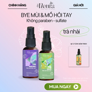  Xịt Khử Mùi Hôi Nách Hoa Nhài The Fleura Điều Tiết Mồ Hôi Nách Làm Sạch Da Ngăn Mùi An Toàn 