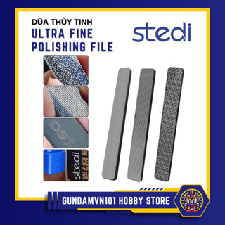  DŨA THỦY TINH STEDI ULTRA FINE POLISHING FILE - Dụng cụ chà nhám đánh bóng mô hình gundam nail glass 