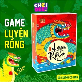Board Game Bài Luyện Rồng TV-01 – Trò Chơi Thẻ Bài Chiến Thuật Hài Hước, Chơi Với Bạn Bè Dịp Lễ Tết
