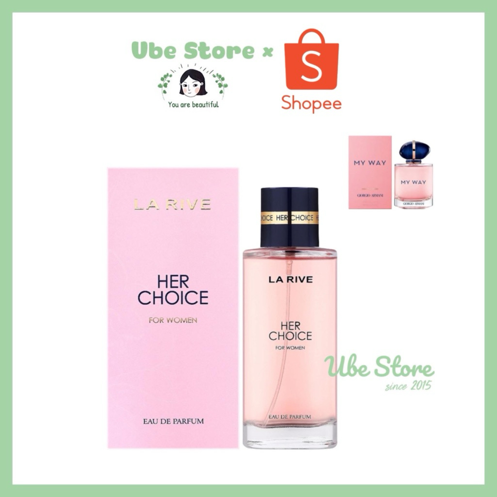 NƯỚC HOA 𝐋𝐀 𝐑𝐈𝐕𝐄 𝐇𝐄𝐑 𝐂𝐇𝐎𝐈𝐂𝐄 𝐄𝐃𝐏 𝟏𝟎𝟎𝐌𝐋