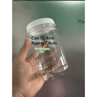 Hủ nhựa Duy Tân đựng gia vị Pet045 lố 24hủ+kèm nắp, thể tích 470ml