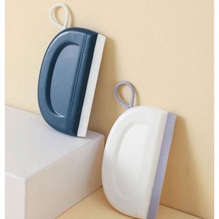 Dụng cụ gạt nước mini Bán Nguyệt bằng nhựa dùng để lau chùi nhà cửa, đồ dùng vệ sinh cho bàn, gương, kính