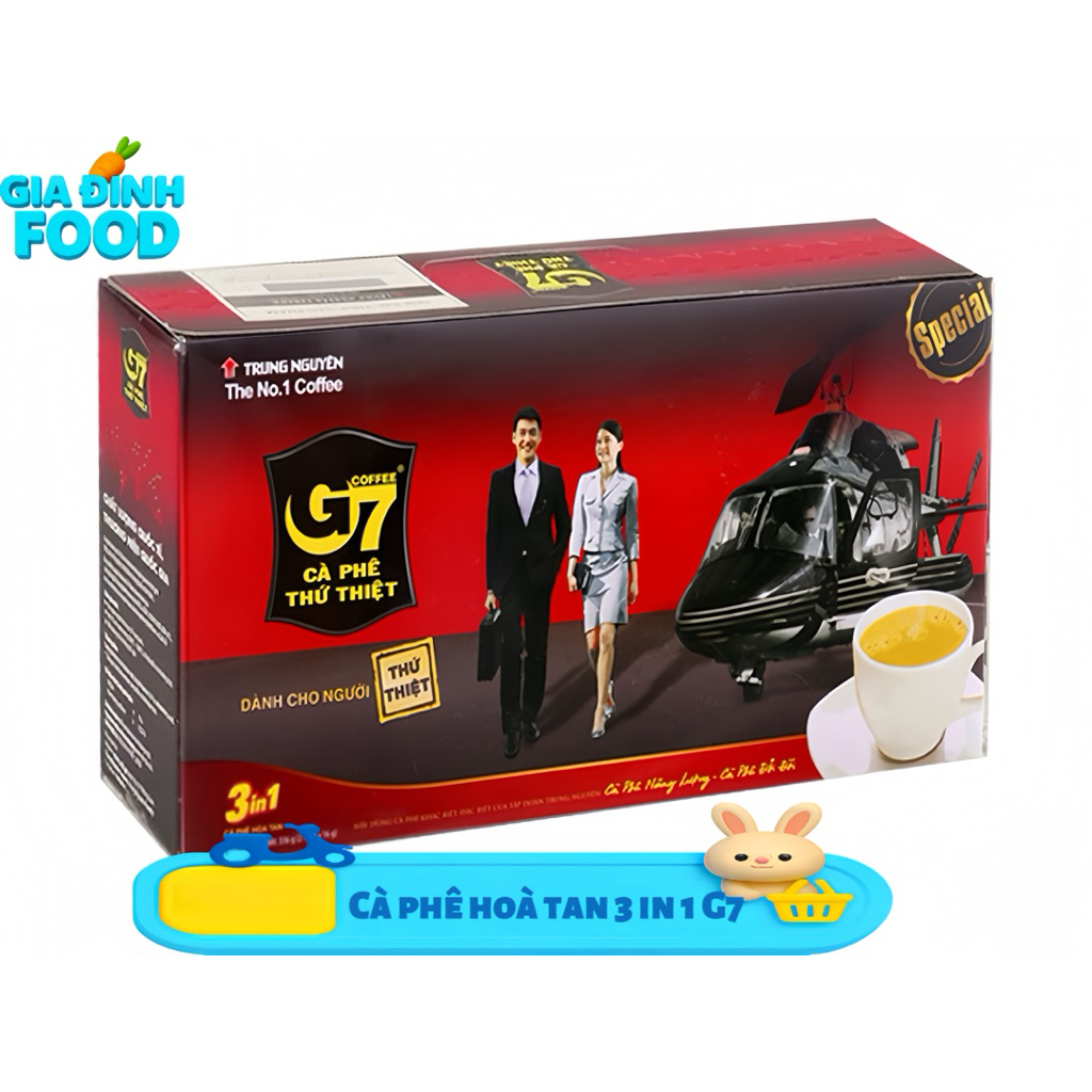 Cà phê hoà tan G7 hộp 21 gói
