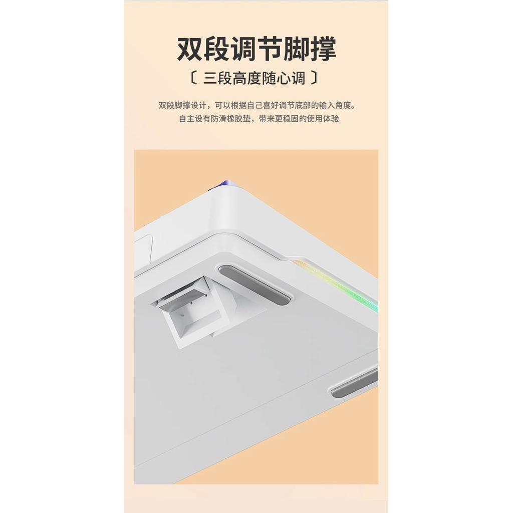 Bàn phím cơ không dây Aula F108 Pro | 3 mode |  Núm + màn hình TFT | mạch xuôi | Full foam | BigBuy360 - bigbuy360.vn