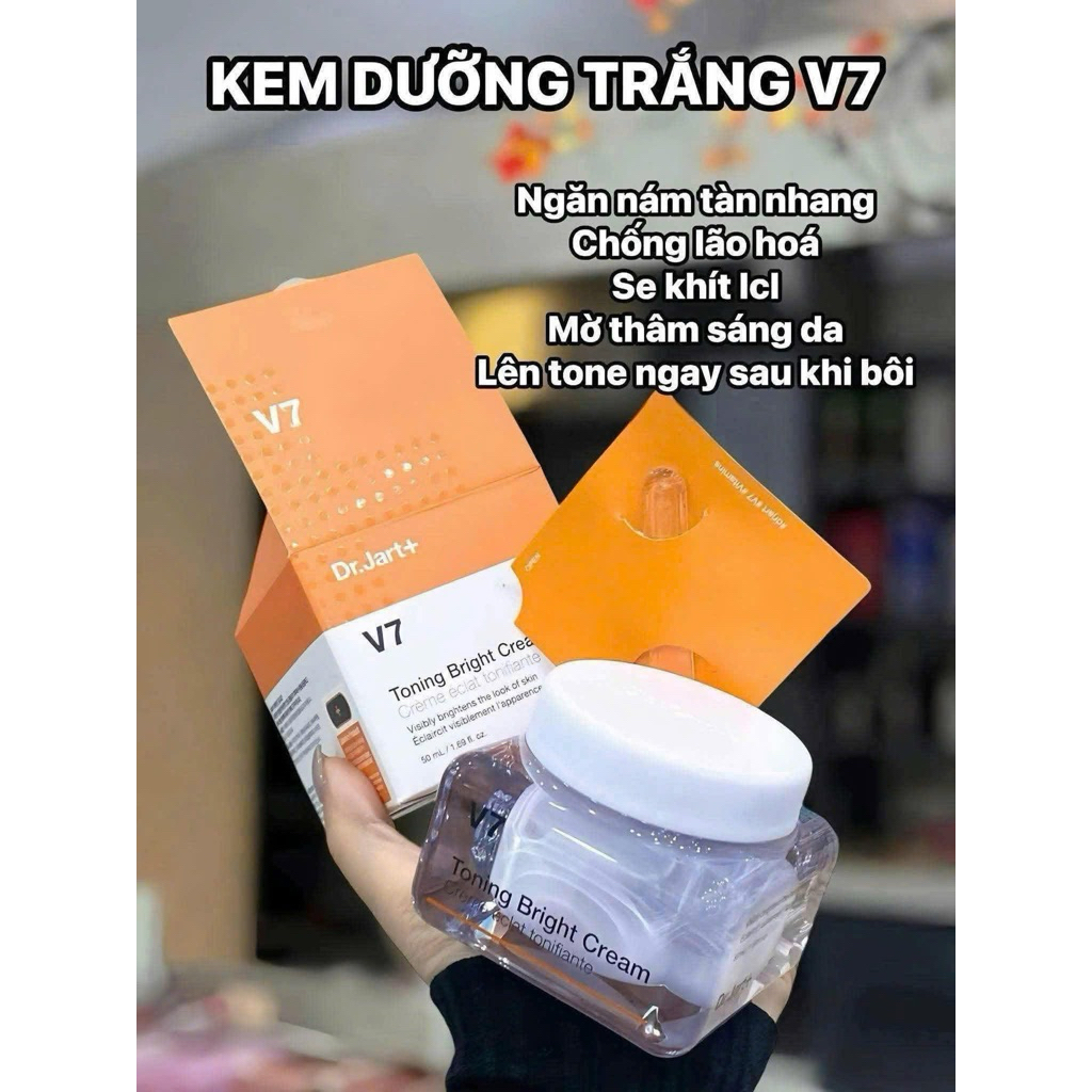 Kem Dưỡng Da V7 Toning Light 50ml