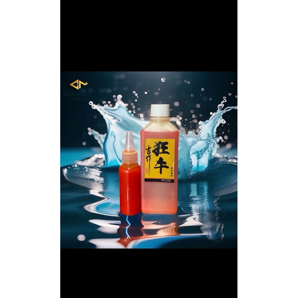 [Chính Hãng ] Hương Liệu Trâu Điên Rô phi - Chai Chiết 60ml - Câu Cá Fishing