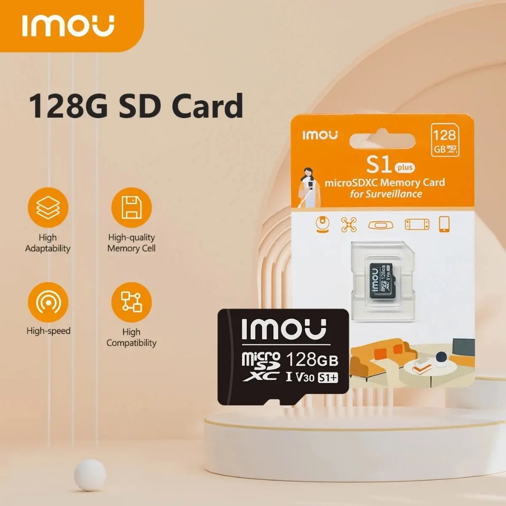 Thẻ Nhớ Micro SD IMOU 32GB/64GB/128GB Chính Hãng – Tốc Độ Cao, Lưu Trữ Camera Wifi/Điện Thoại