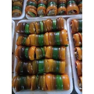 LƯƠN CUỘN THỊT. Khay 500g (giao hoả tốc)