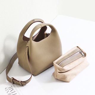  ENSo - Túi xách da thật Arum Nâu 