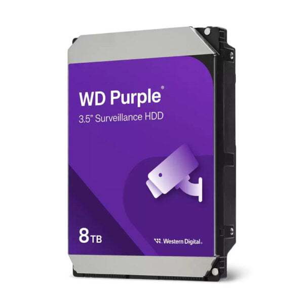 (New-Chính Hãng) Ổ Cứng HDD PC WD 8TB PURPLE Chính hãng- BH 36 Tháng