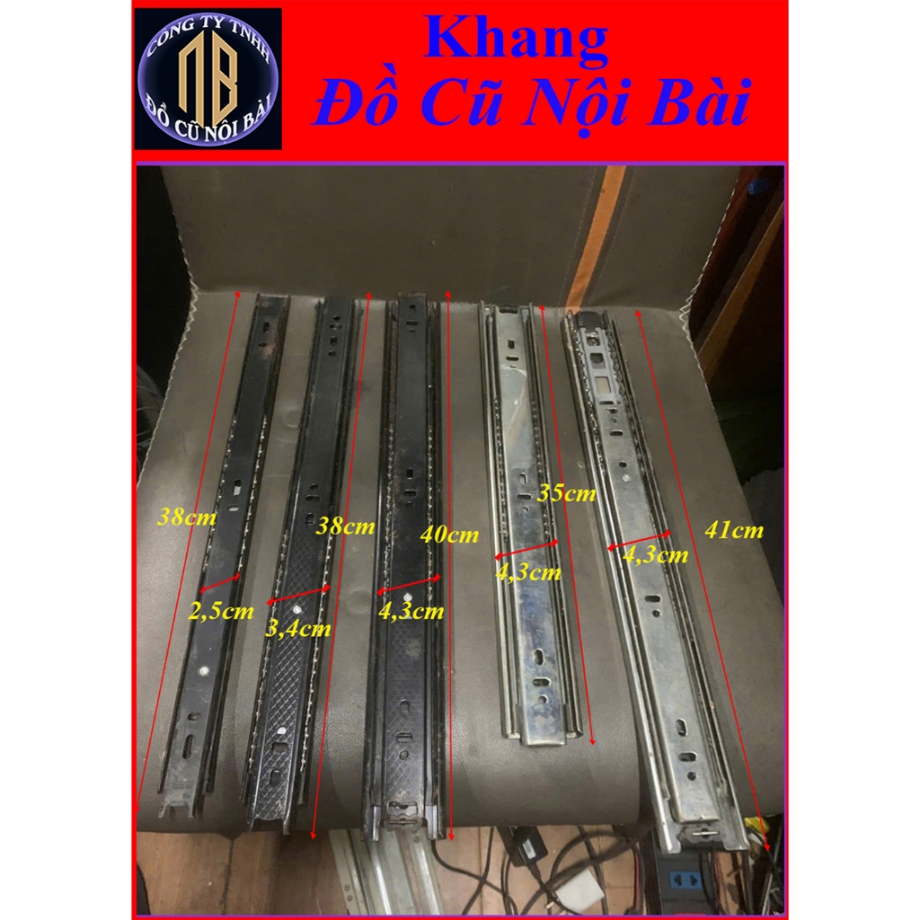 [Ray Cũ 70-90%] Ray Bi Trượt Ngăn Kéo Tủ Cao Cấp