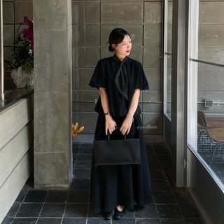 𝐇𝐞𝐥𝐞𝐧 𝐒𝐤𝐢𝐫𝐭 (𝐋𝐢𝐧𝐞𝐧) (Chân váy xếp ly dáng xoè)