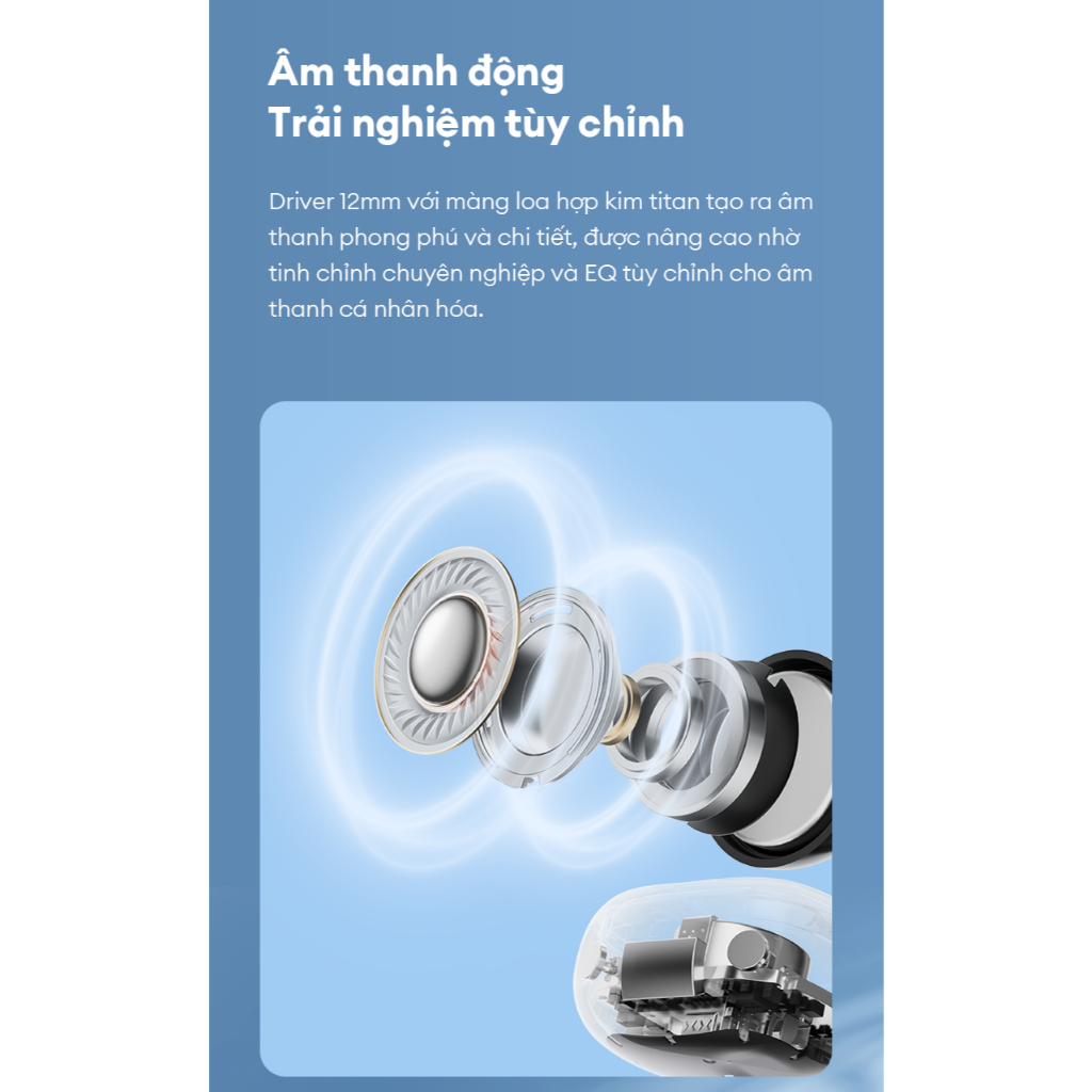 Tai Nghe Bluetooth Nhét Tai EDIFIER COMFO Q | Sử Dụng Đến 32H | Bluetooth 5.4 | Edifier ConneX App | Bảo Hành 15 Tháng | BigBuy360 - bigbuy360.vn