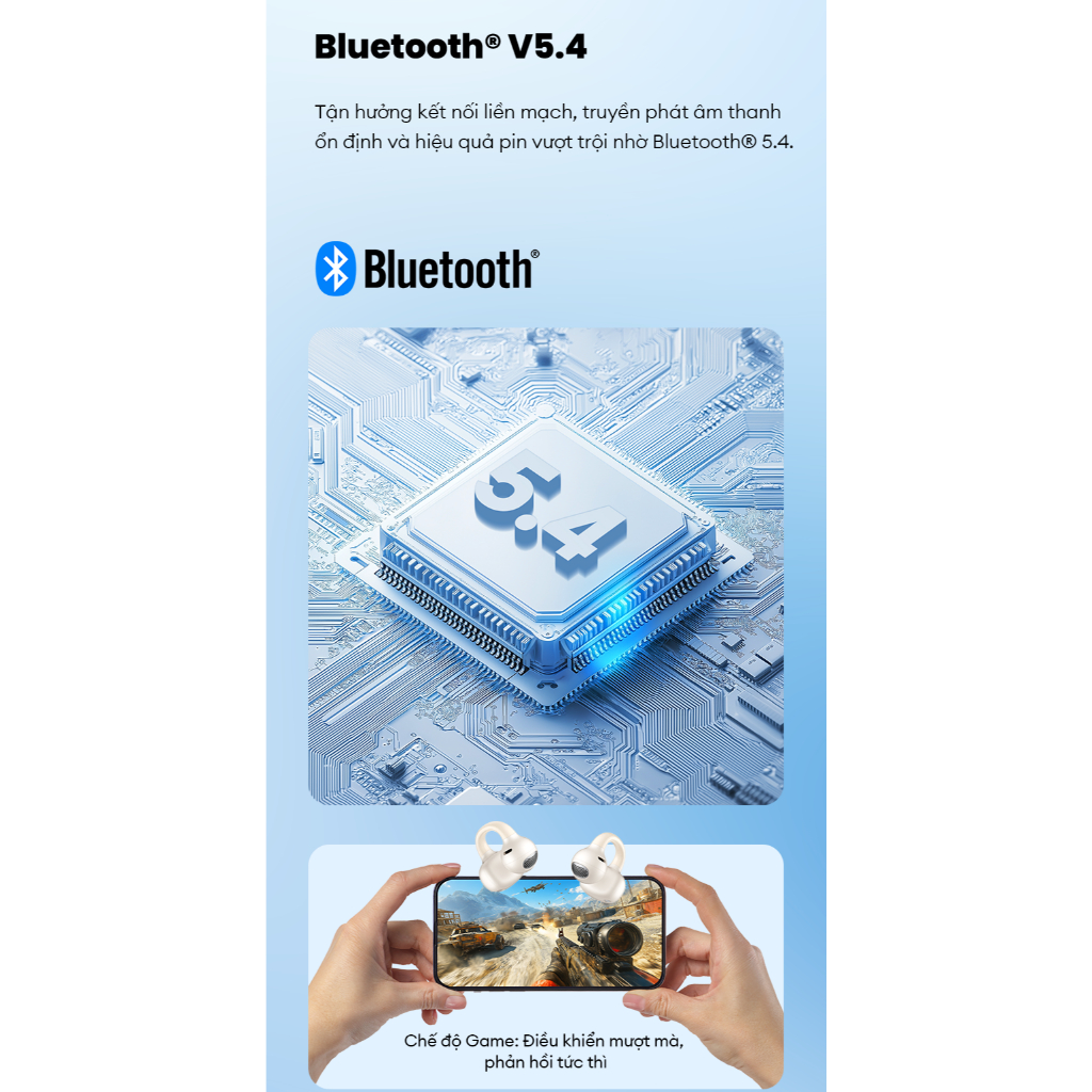 Tai Nghe Bluetooth Nhét Tai EDIFIER COMFO Q | Sử Dụng Đến 32H | Bluetooth 5.4 | Edifier ConneX App | Bảo Hành 15 Tháng | BigBuy360 - bigbuy360.vn