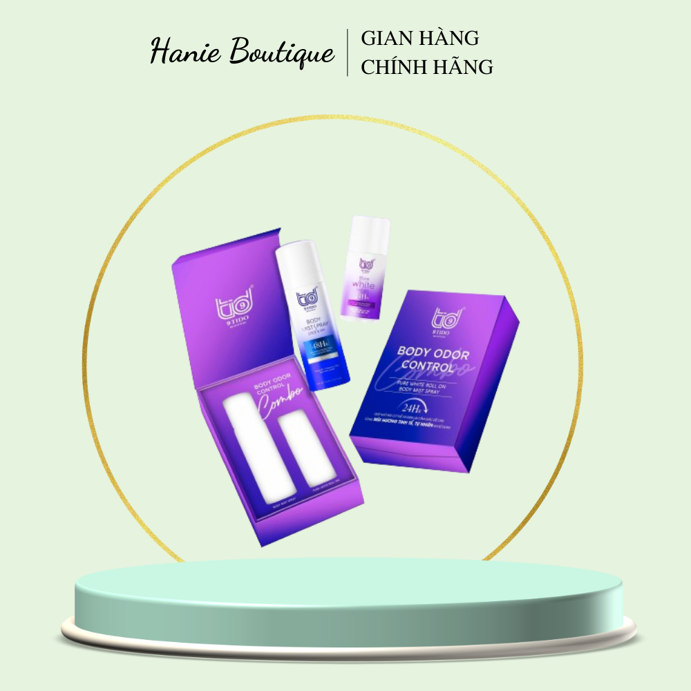(HÀNG MỚI VỀ) - (Chính hãng 9TIDO BEAUTIFUL) (DÀNH CHO NAM) Bộ Khử Mùi Cơ Thể - Body Odor Control CO