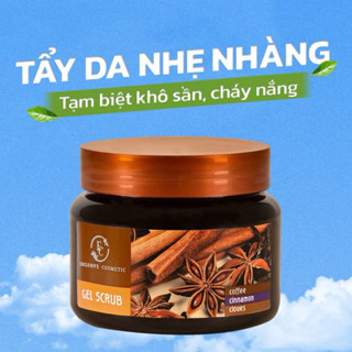  Tẩy Tế Bào Chết Toàn Thân Quế Hồi & Cafe Exclusive Cosmetic Gel Scrub Coffee & Cinnamon  380ml  
