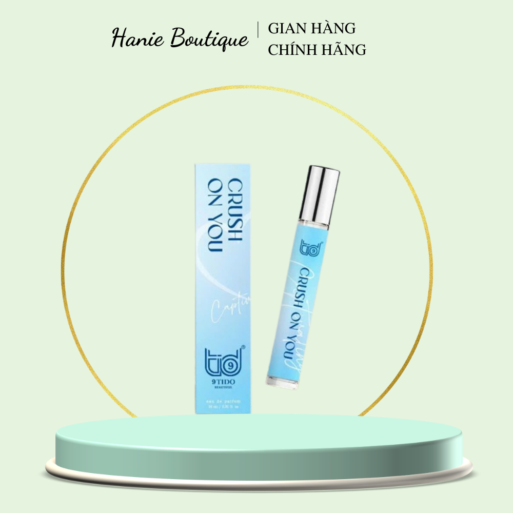 (HÀNG MỚI VỀ) (Chính hãng 9TIDO BEAUTIFUL) - Nước Hoa Cao Cấp EDP Crush On You 10ml (Xanh)