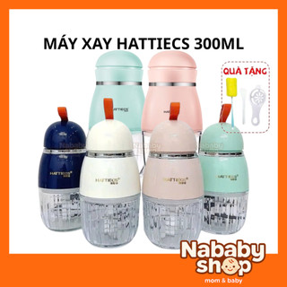  Máy Xay Ăn Dặm Xay Thịt Đa Năng Hattiecs Cối Thuỷ Tinh dao 6 lưỡi phụ kiện máy xay hattiecs. 