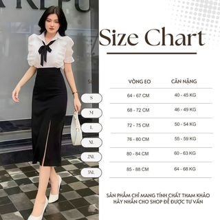 Chân Váy Dài Công Sở Dáng Trơn Cạp Lưng Cao Chất Tuyết Mưa Chân Váy A 2 Loại Xẻ Tà Sau - Trước Dáng Dài 808