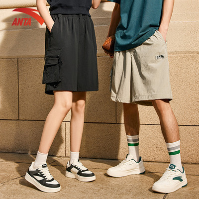 ANTA Nam ANTA SKATE Quần shorts thể thao nam nữ thời trang năng động 1524B8507