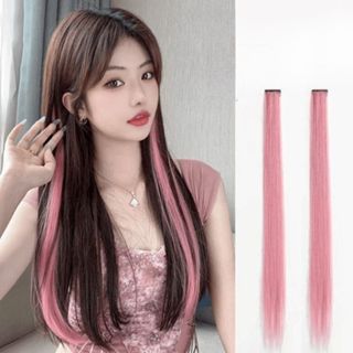  Kẹp Tóc Giả Highlight Thẳng Dài 50cm – Nhiều Màu Nổi Bật Tạo Kiểu Nhanh 