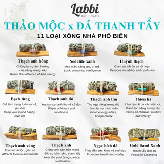 [Labbi] Combo thanh lọc nhà cửa [ĐÁ THIÊN HÀ]