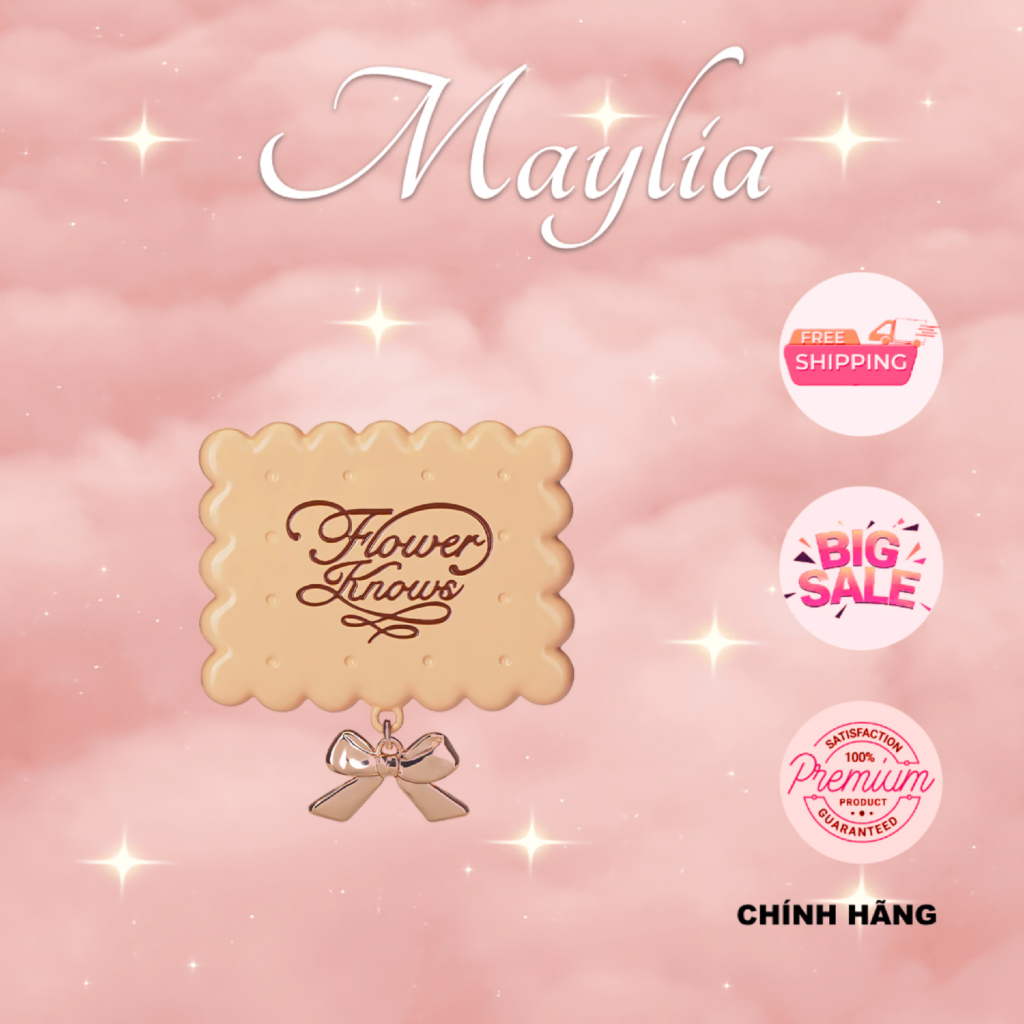 [HỎA TỐC] Kẹp tóc Gấu Ngọt Flower Knows - Flower Knows The Sweetie Bear