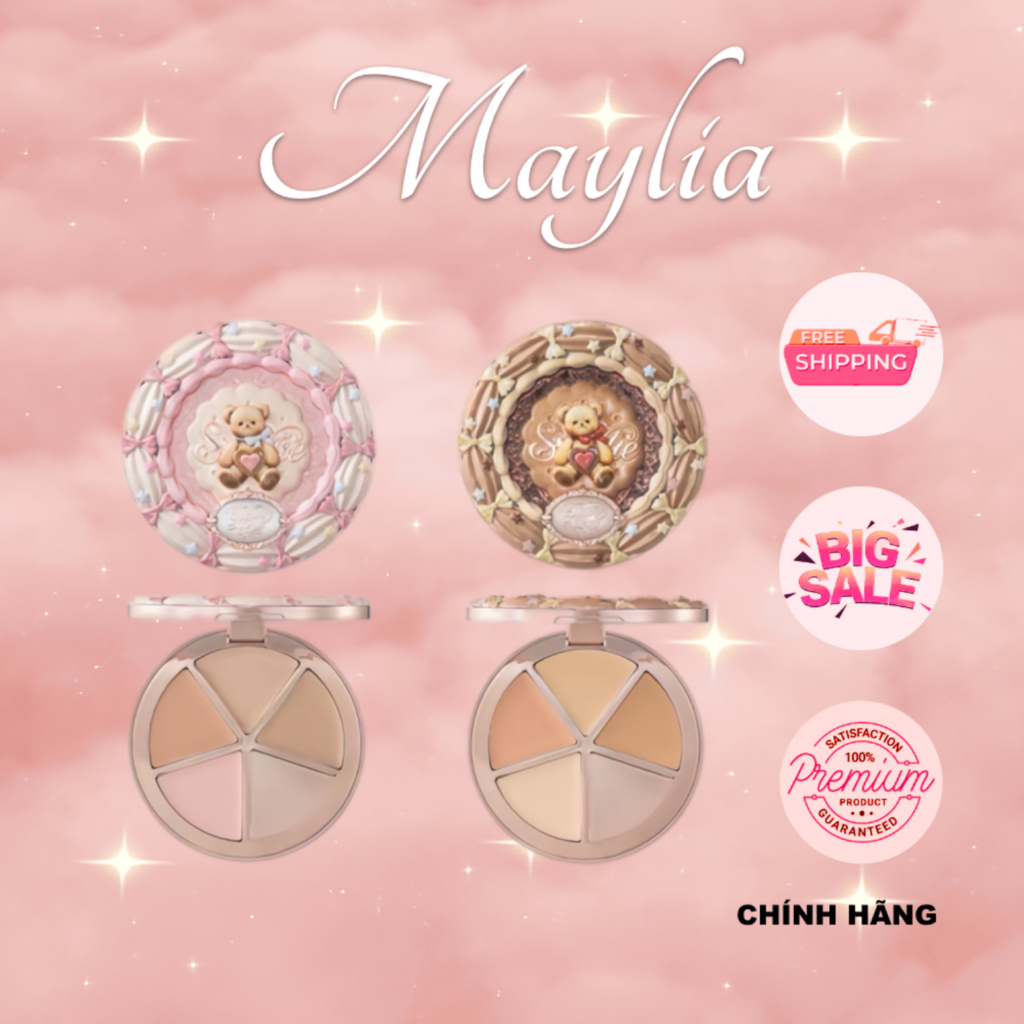 [HOẢ TỐC] Che khuyết điểm Gấu Ngọt Flower Knows - Flower Knows The Sweetie Bear