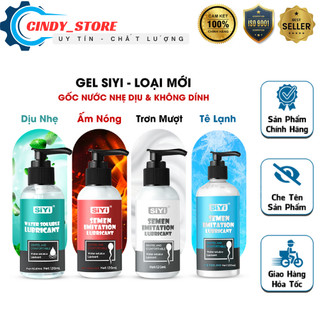 Combo Gel Bôi Trơn SiYi – Bộ 4 Phiên Bản Cảm Xúc Đặc Biệtị – Trọn Bộ Cảm Xúc Thăng Hoa.