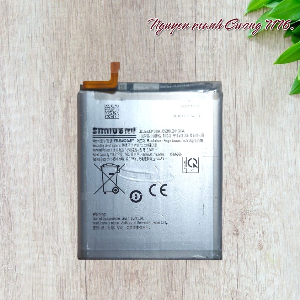 Pin EB-BA525ABY SS Galaxy A52, A52S, S20Fe Dùng Chung Hàng Bóc Máy Chính Hãng Đã Qua Sử Dụng Hoạt Độ