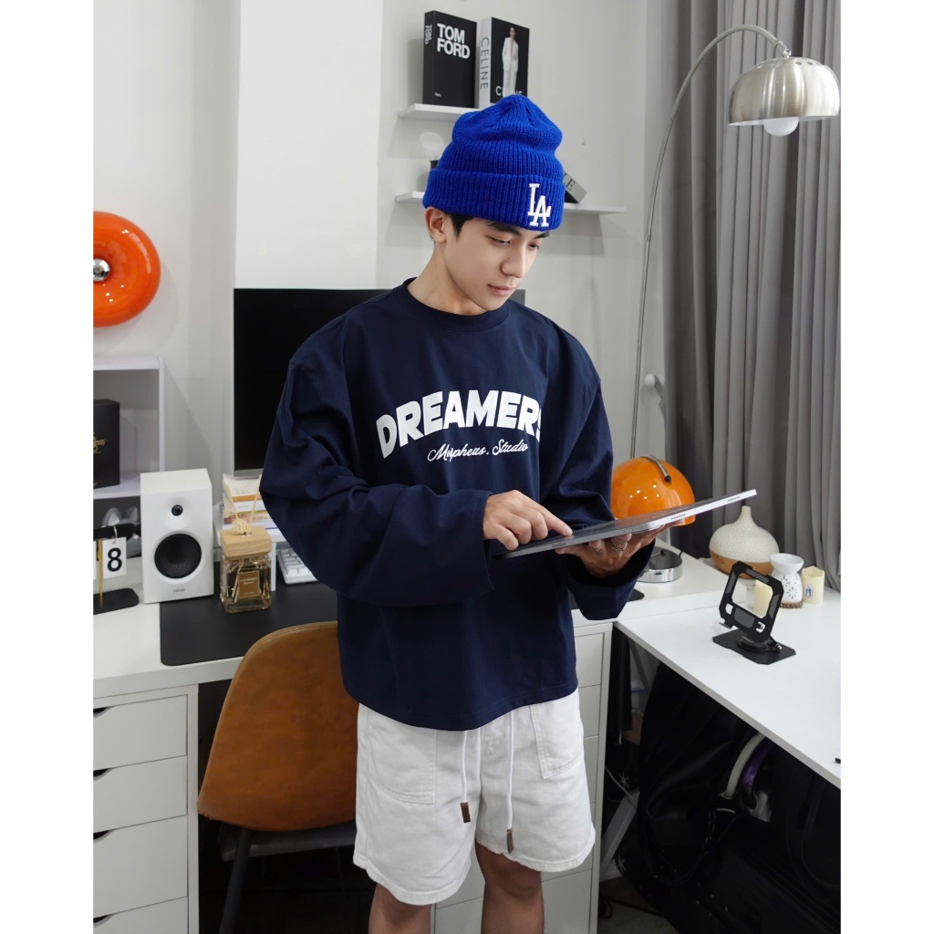 Áo thun tay dài Local Brand Morpheus, Boxy LONGSLEEVE cotton, 260gsm, Áo thun tay dài form rộng Unisex | BigBuy360 - bigbuy360.vn
