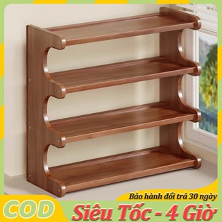 Kệ giày Giá đỡ bằng gỗ Kệ sách Cốc nước đặt giá Kệ bàn làm việc nhiều tầng​ Giá đỡ cà phê Kệ lưu trữ