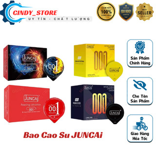 [Chính hãng] Bao Cao Su JUNCAI – Hộp 10 Chiếc, Giá Cực Ưu Đãi - Thương Hiệu Uy Tín, Sản Phẩm Siêu Mỏng Bán Chạy Nhất.
