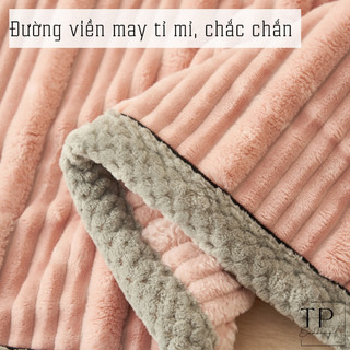 Chăn lông thỏ cao cấp hàng nhập, chăn thu đông đẹp đầy đủ màu sắc