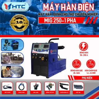 Máy hàn điện tử 200A mini máy hàn nhỏ cho gia đình INVERTER IGBT HTC200 Mini