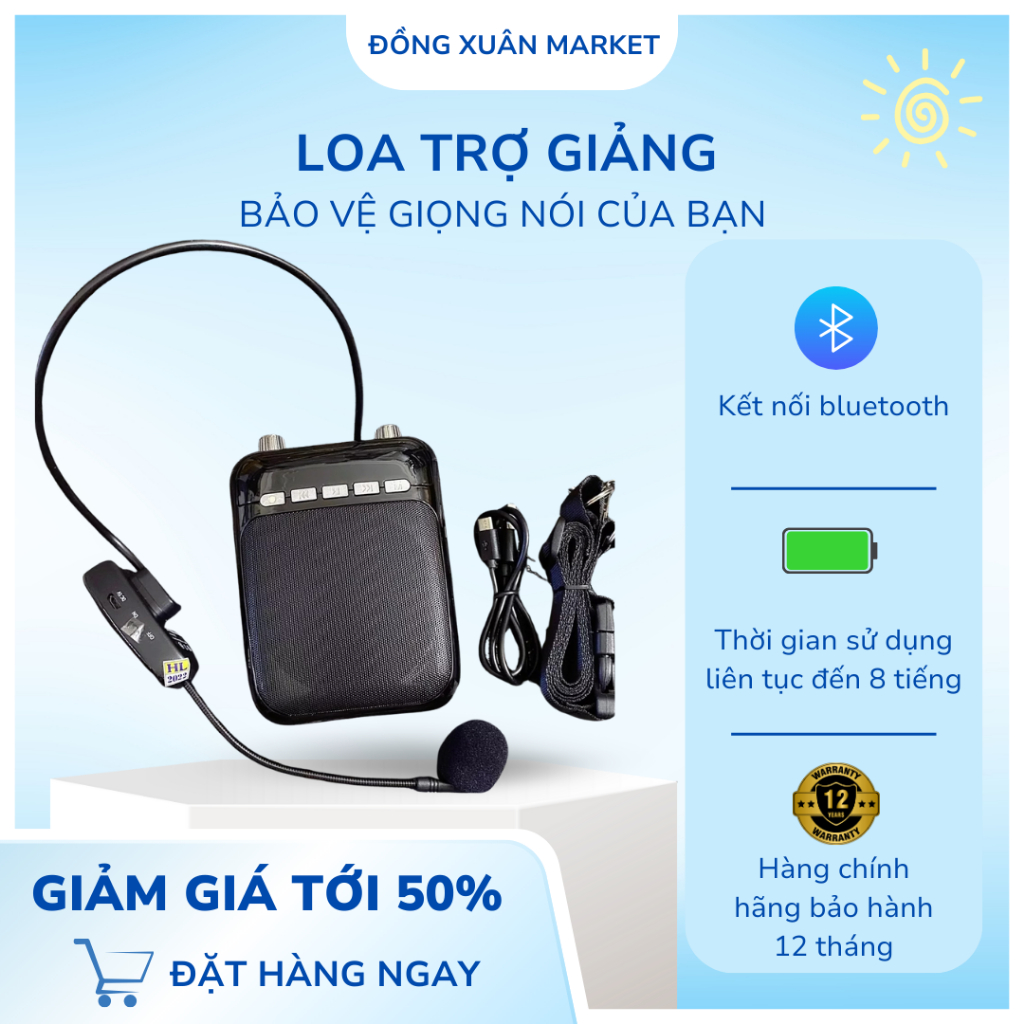 Loa trợ giảng  ZANSONG M70 / M80 –  Máy trợ giảng kèm mic không dây tiện lợi